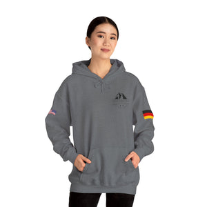 WHM - Flags on Sleeves - Unisex Heavy Blend™ Hooded Sweatshirt