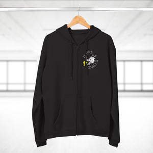 Haiku Smiles - Unisex Hooded Zip Sweatshirt