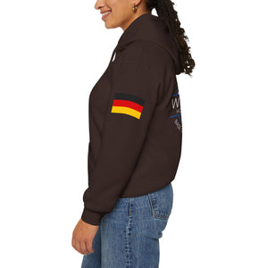 WHM - Flags on Sleeves - Unisex Heavy Blend™ Hooded Sweatshirt
