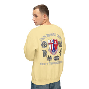 519th Hospital Center - Unisex Lightweight Crewneck Sweatshirt