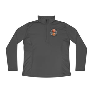 CAB Big Brains - Ladies Quarter-Zip Pullover
