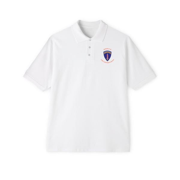 CAB U'R-AF - Orange text - Men's Piqué Polo