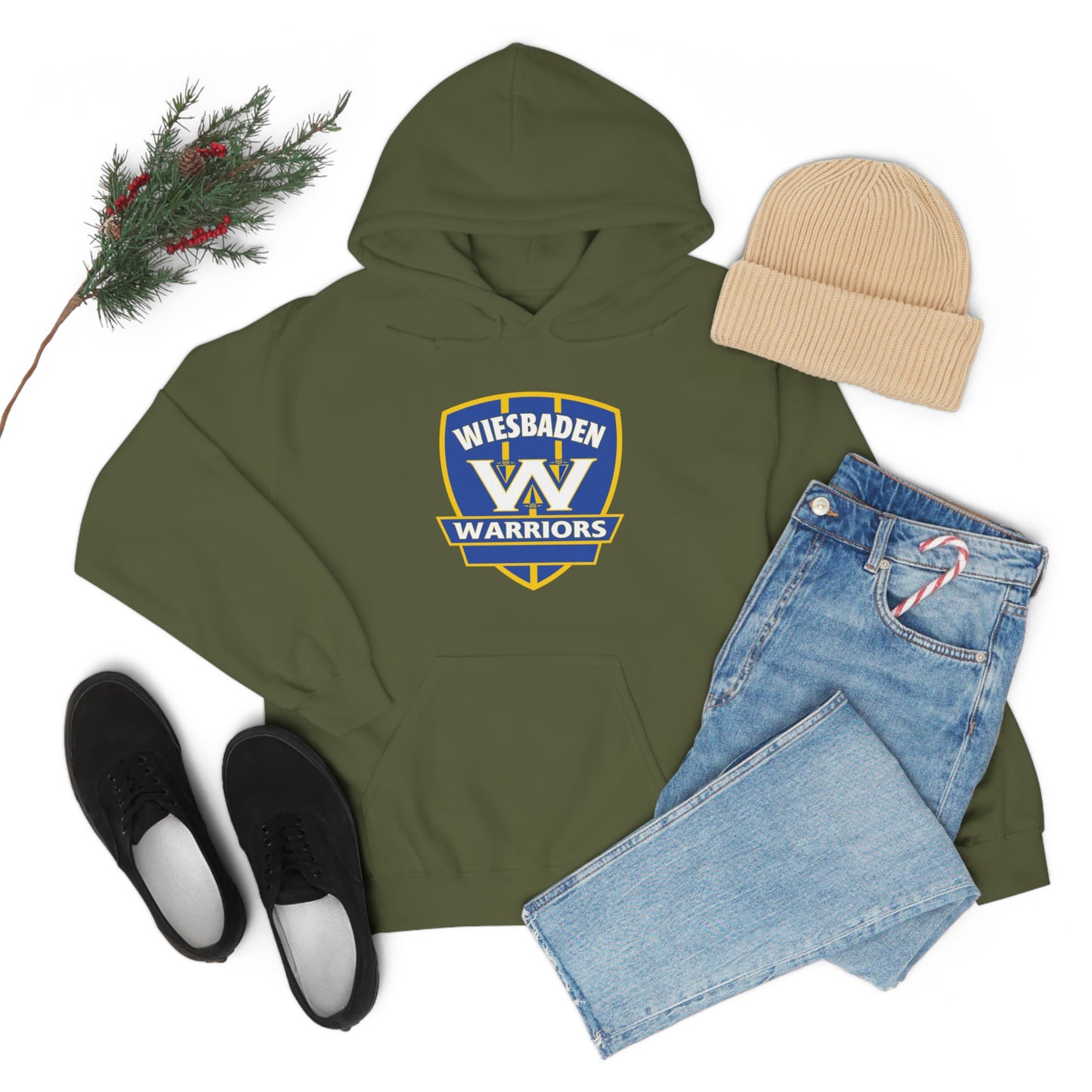 Wiesbaden Warriors - Unisex Heavy Blend™ Hooded Sweatshirt