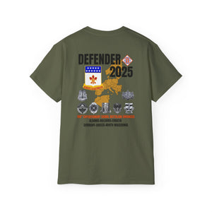 198th ESB-E DEFENDER Logo Front - Unisex Ultra Cotton Tee