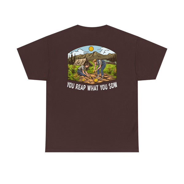 Camping Smiles! - Unisex Heavy Cotton Tee