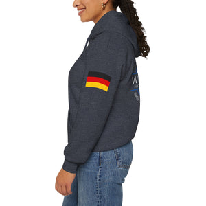 WHM - Flags on Sleeves - Unisex Heavy Blend™ Hooded Sweatshirt