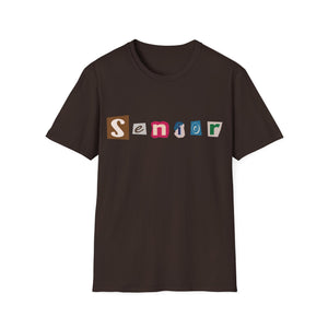 Senior - Adult Sizing - Blank Back - Unisex Softstyle T-Shirt