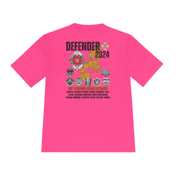 39th SSB - DEFENDER 24 -  Moisture Wicking Tee