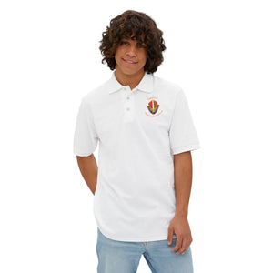 COP Sword - Orange text - Men's Piqué Polo