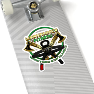 Warhammer Fitness Kiss-Cut Stickers