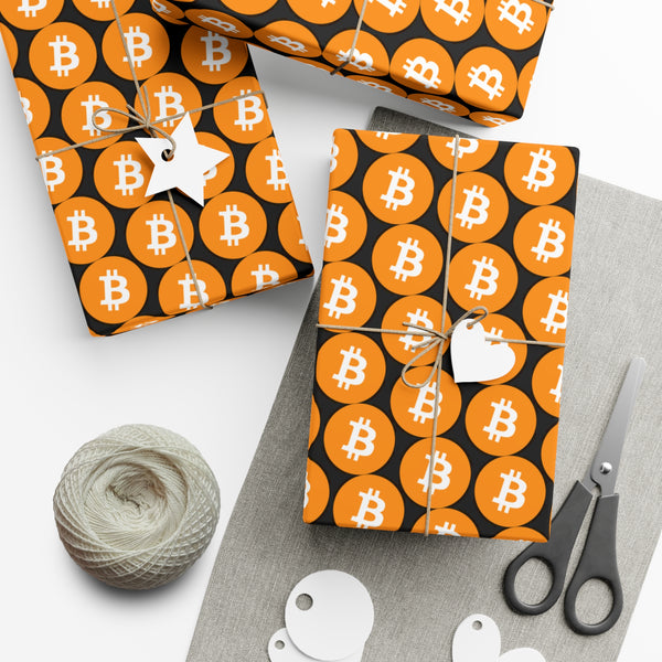 Bitcoin Gift Wrap Papers