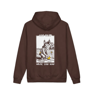 Sow Smiles! - Farmer Back - Organic Side Pocket Sounder Hoodie