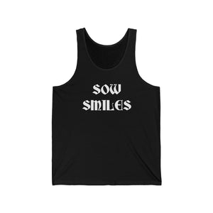 Sow Smiles (Farmer) Unisex Jersey Tank