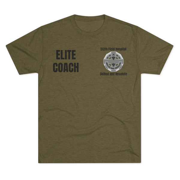 512th Elite Coach Unisex Tri-Blend Crew Tee