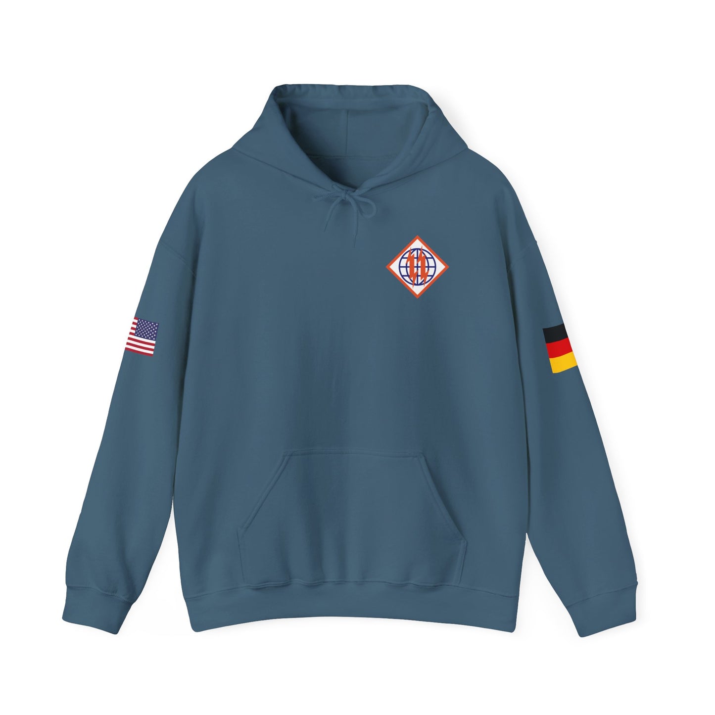 2TSB - Flags on Sleeves - Unisex Heavy Blend™ Hooded SweatshirT