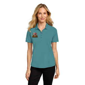 512th Skilled and Resolute - Ladies Fine Pique Blend Polo