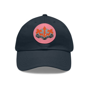 509th SSB  Hat with Leather Patch (Round)