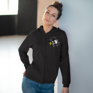 Haiku Smiles - Unisex Hooded Zip Sweatshirt