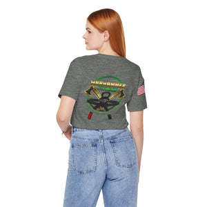 Warhammer - Flag on Sleeves - Unisex Jersey Short Sleeve Tee