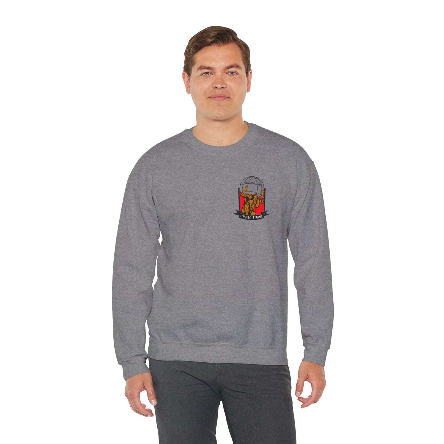 USANEC-S - Unisex Heavy Blend™ Crewneck Sweatshirt