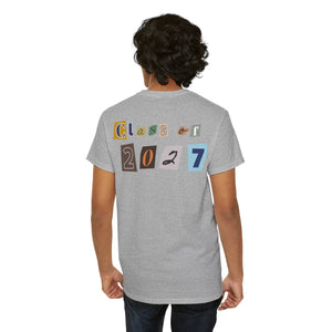 WHS Class of 2027 - Adult Sizes - Unisex Heavy Cotton Tee