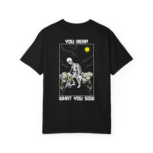 Sow Smiles! - Skeleton Back - Garment-Dyed Tee