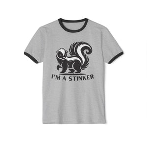 I'M A STINKER - Unisex Cotton Ringer T-Shirt