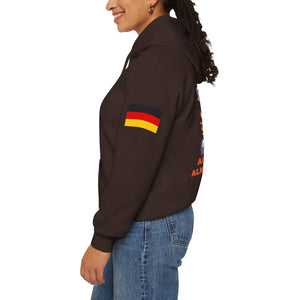 S4 - Option 1 - 102D SSB - Flags on Sleeves - Unisex Heavy Blend™ Hooded Sweatshirt