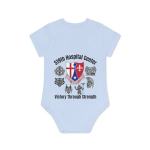519th HC - Baby Organic Short Sleeve Bodysuit - Printed in Germany