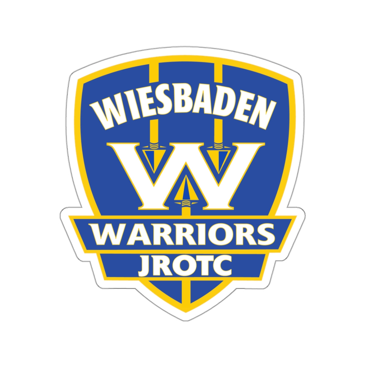 JROTC Wiesbaden Warriors - Kiss-Cut Stickers