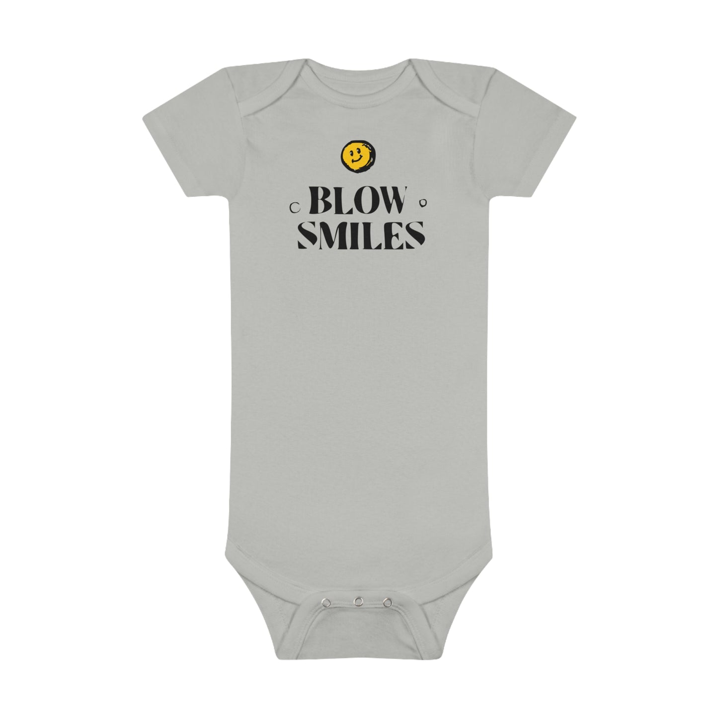 Blow Smiles Baby Short Sleeve Onesie®