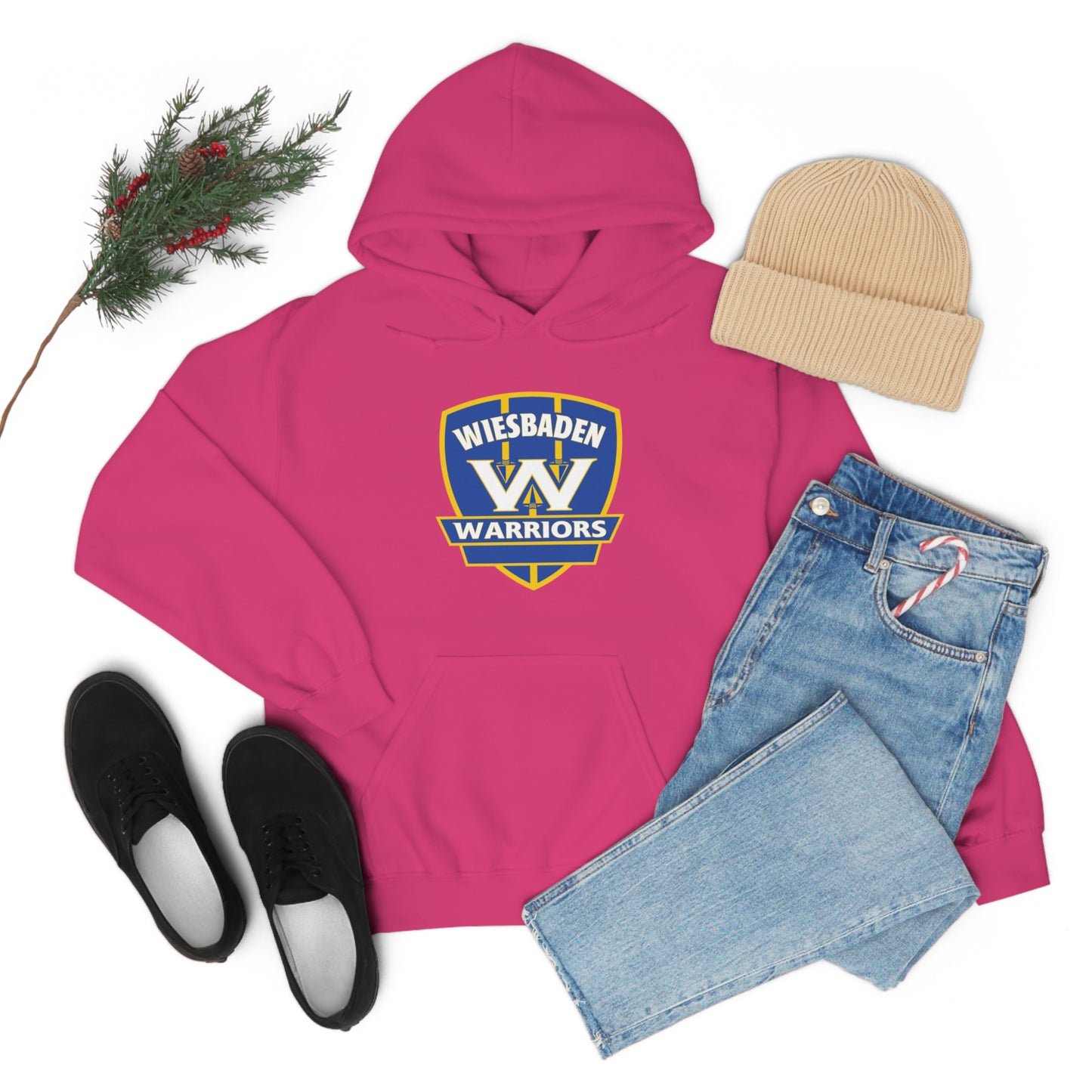 Wiesbaden Warriors - Unisex Heavy Blend™ Hooded Sweatshirt