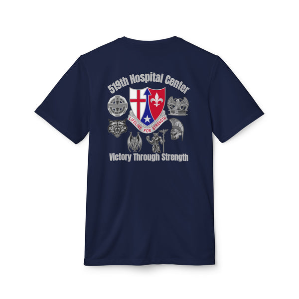 519th Hospital Center adidas Unisex Sport T-shirt