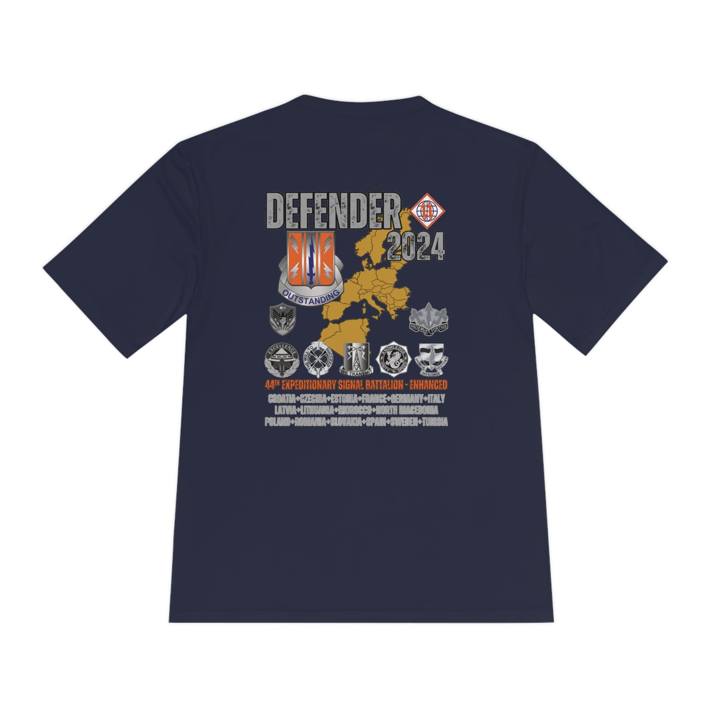 44th ESB-E DEFENDER 24 -  Moisture Wicking Tee