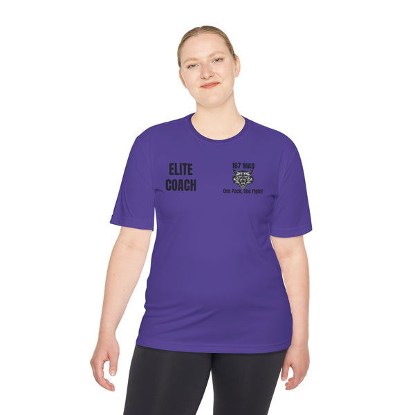 Elite Coach - 167 MAD - Unisex Moisture Wicking Tee