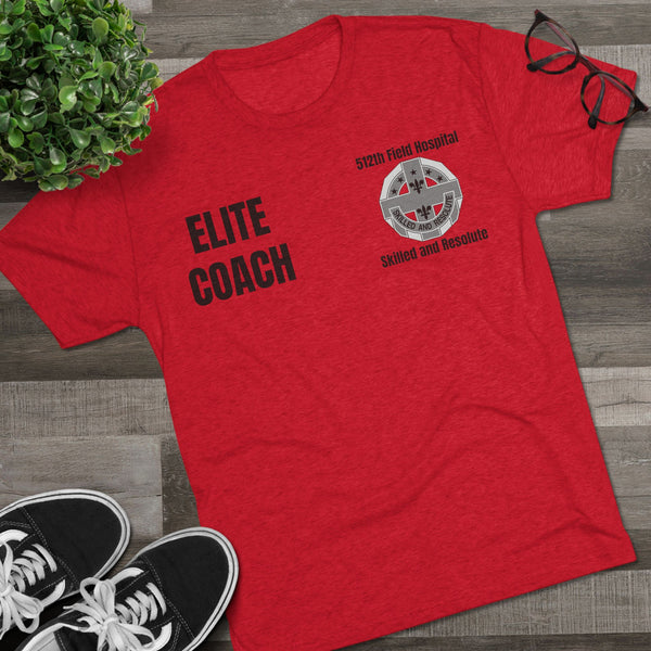 512th Elite Coach Unisex Tri-Blend Crew Tee