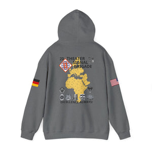52D SSB - Flags on Sleeves - Unisex Heavy Blend™ Hooded Sweatshirt