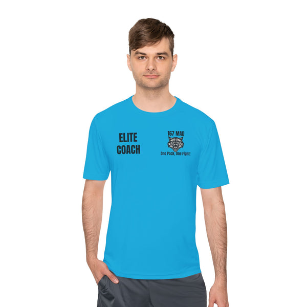Elite Coach - 167 MAD - Unisex Moisture Wicking Tee