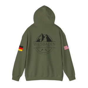 WHM - Flags on Sleeves - Unisex Heavy Blend™ Hooded Sweatshirt