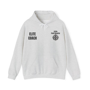 Elite Coach - 512th Field Hospital - Unisex Heavy Blend™ Hooded Sweatshirt