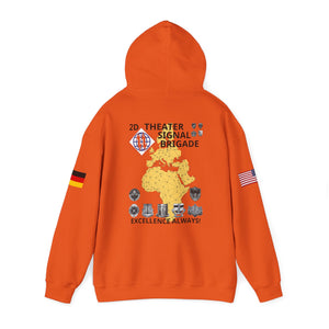 52D SSB - Flags on Sleeves - Unisex Heavy Blend™ Hooded Sweatshirt