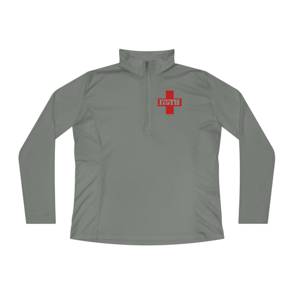 175th - Ladies Quarter-Zip Pullover