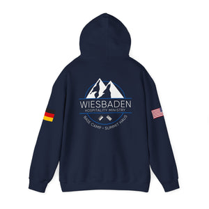 WHM - Flags on Sleeves - Unisex Heavy Blend™ Hooded Sweatshirt