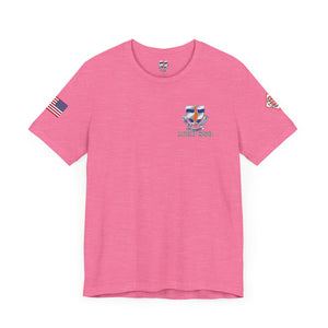 102d SSB - Sleeve with USA/2TSB - Unisex Jersey Short Sleeve Tee