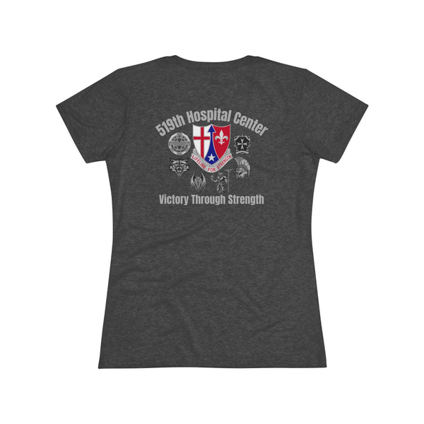 512th Elite Coach Women's Triblend Tee