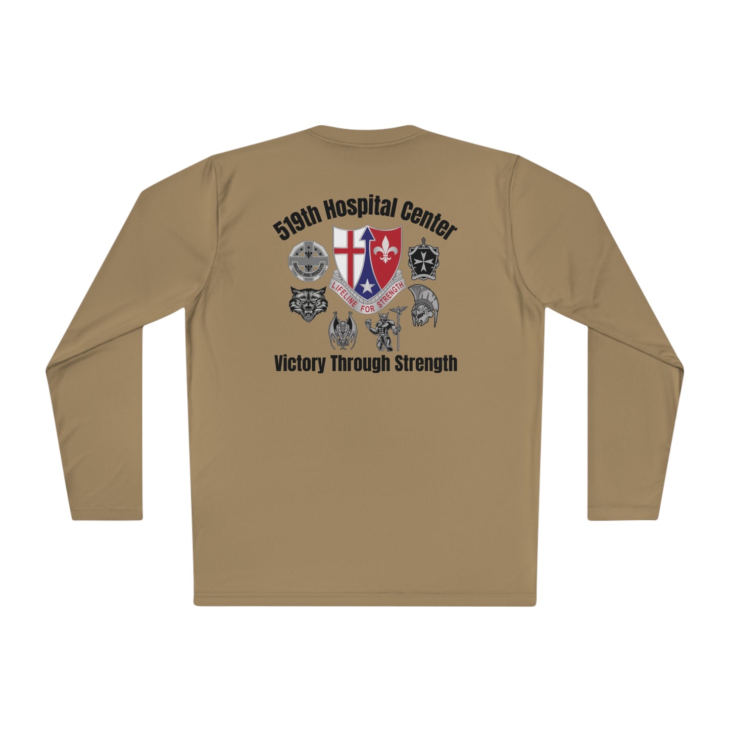 HHD, 519th HC - Unisex Lightweight Long Sleeve Tee