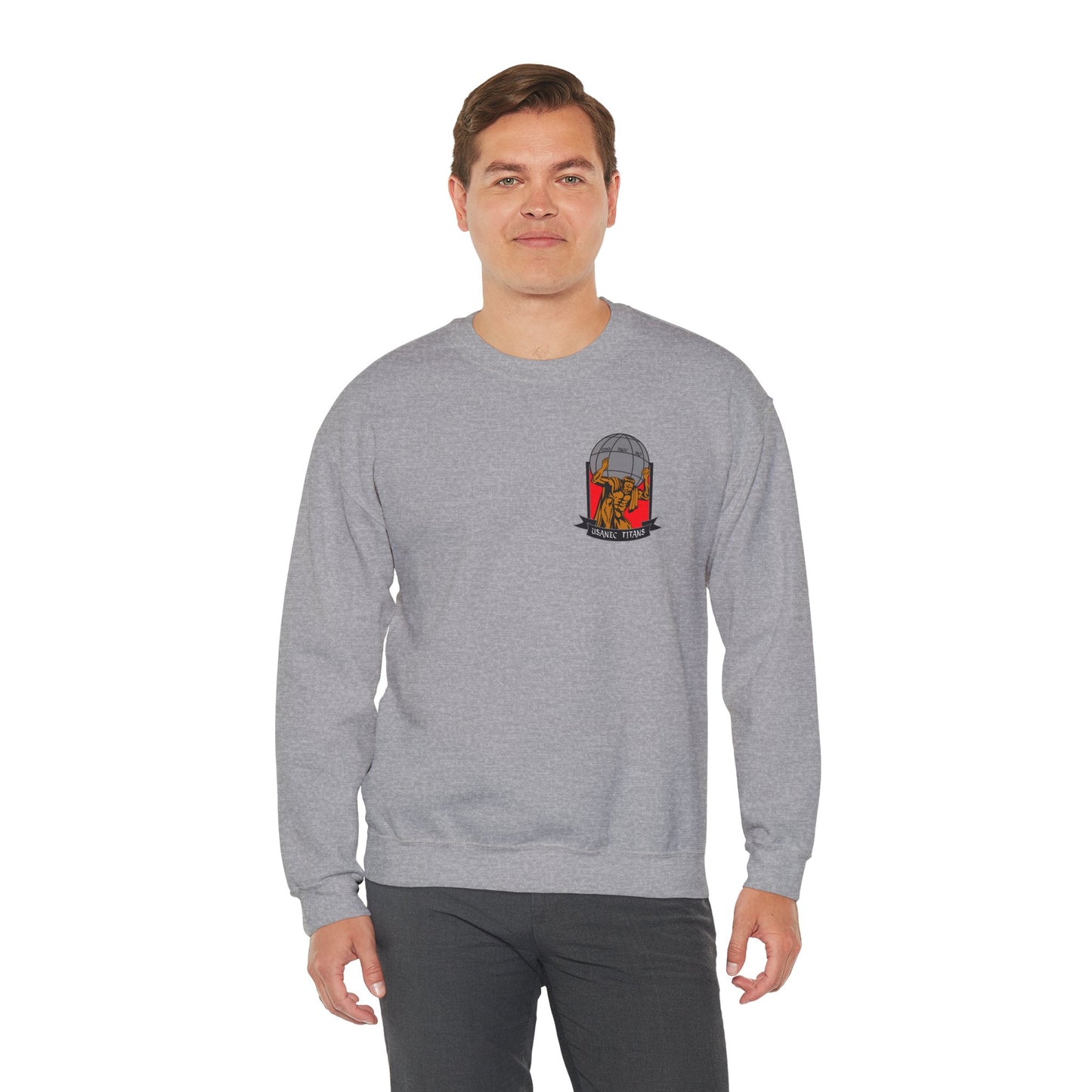 USANEC-S - Unisex Heavy Blend™ Crewneck Sweatshirt