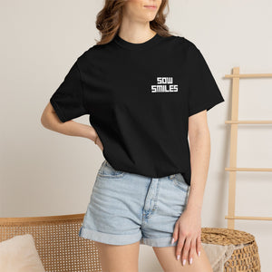 Sow Smiles! - Skeleton Back - Garment-Dyed Tee