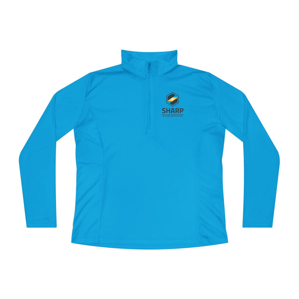 SHARP - Ladies Quarter-Zip Pullover
