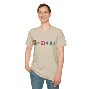 Senior - Adult Sizing - Blank Back - Unisex Softstyle T-Shirt